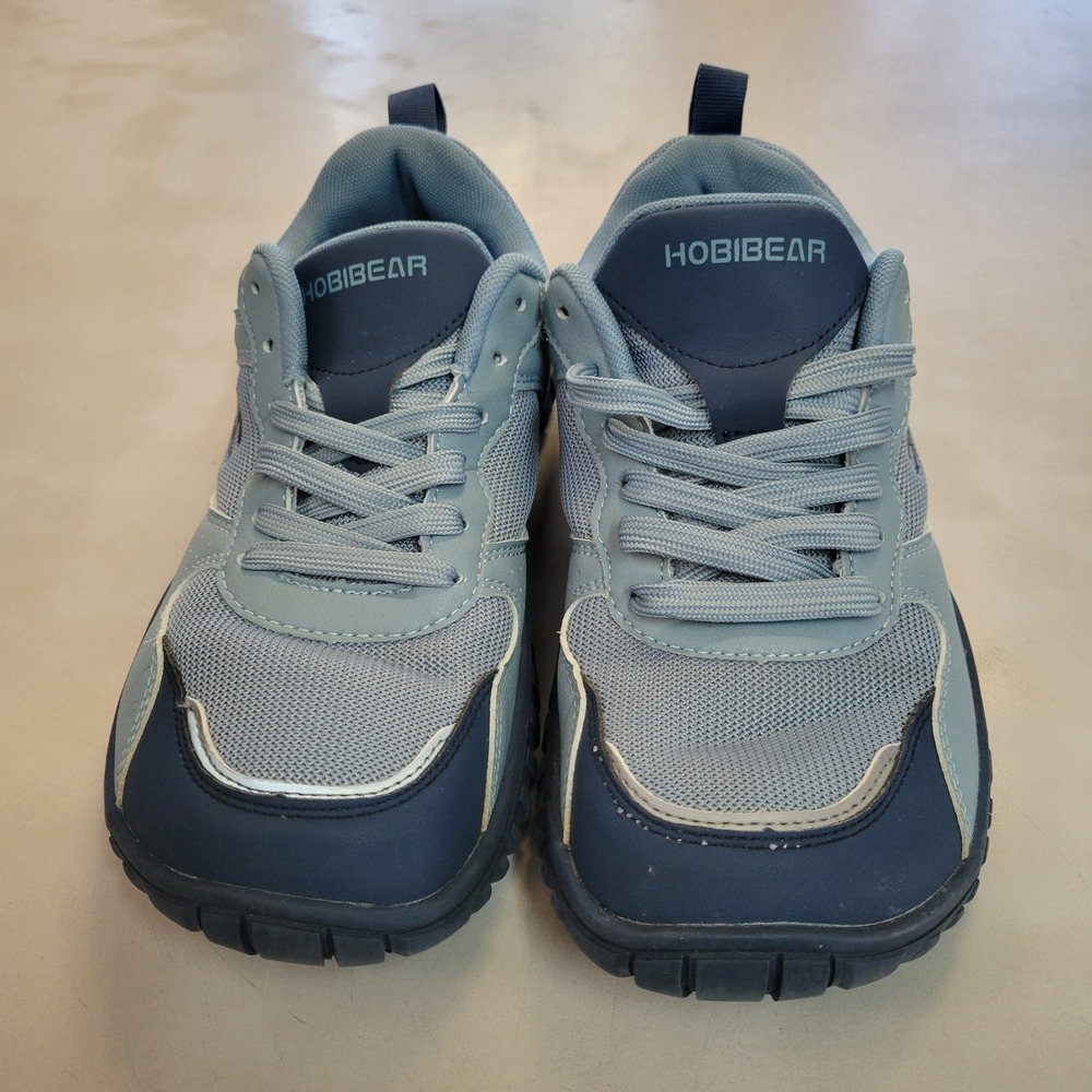 Hobibear Barefoot Shoes Blue Minimalist Wide Toe Box Sneakers WS51157137 Size 40
